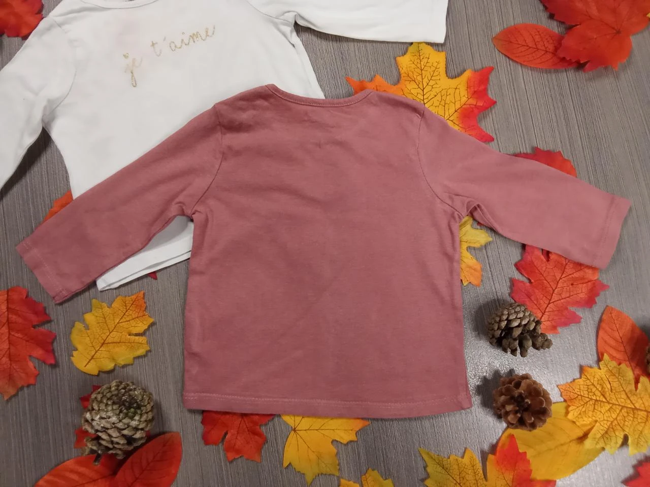 Lote de 3 camisetas de manga larga de 6 meses – photo 15
